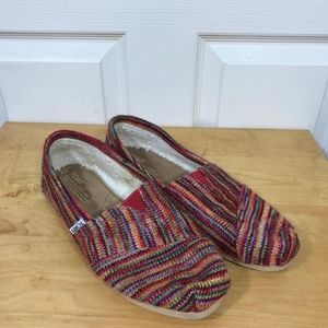 Tom's boho slip on shoe